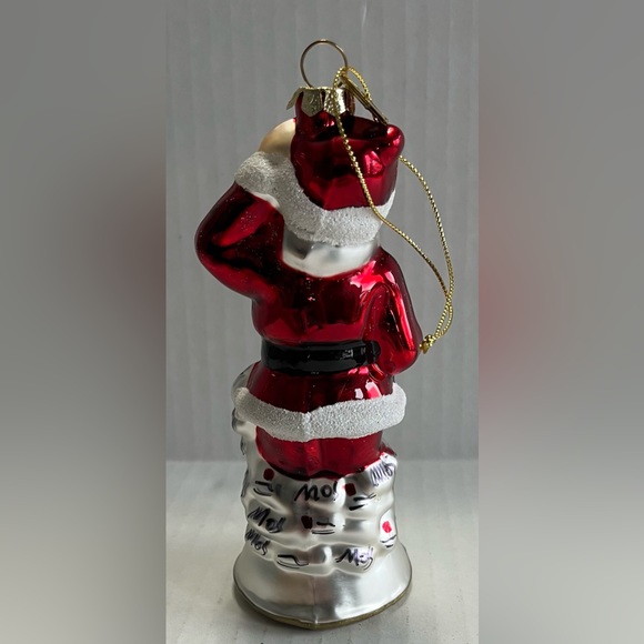 Vintage Santa Clause Ornament - Picture 5 of 6